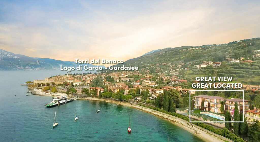 Appartamento di lusso con piscina e giardino privato al Lago di Garda